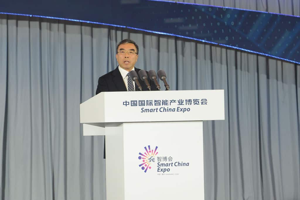 Huawei chairman Howard Liang Hua.