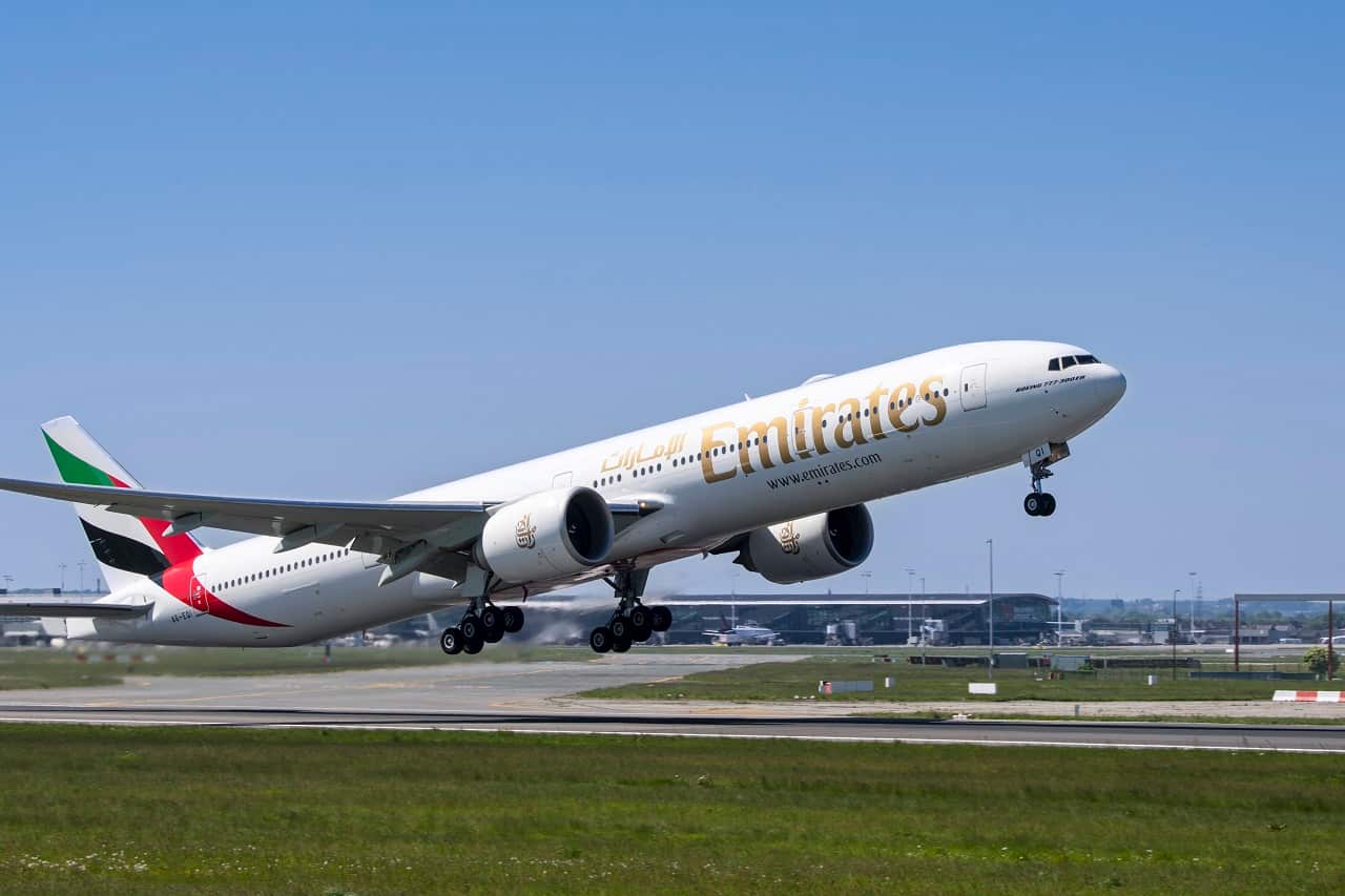 Benjamin Gayler was due to fly Emriates.