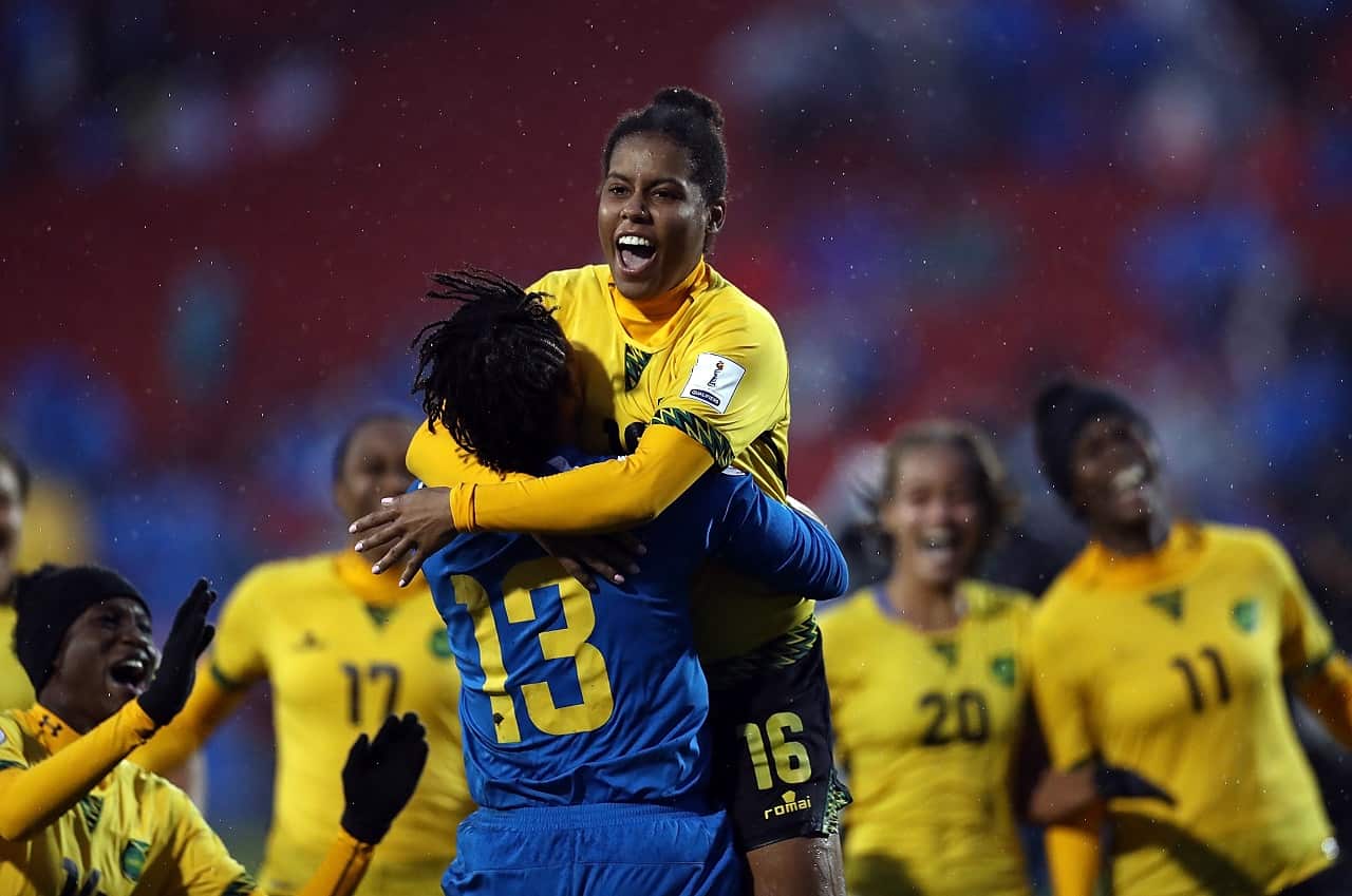 The Panama and Jamaica game.