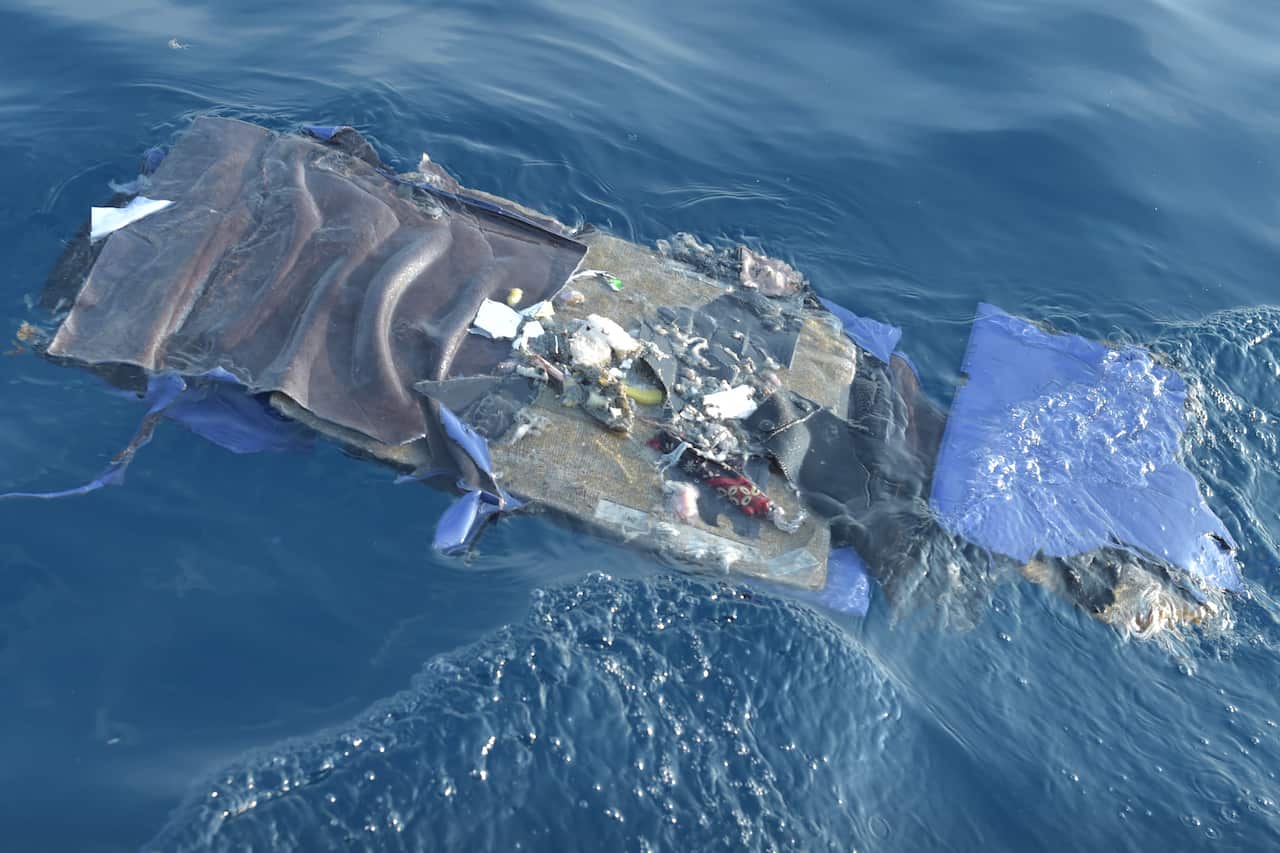 Debris from the ill-fated Lion Air flight JT610.