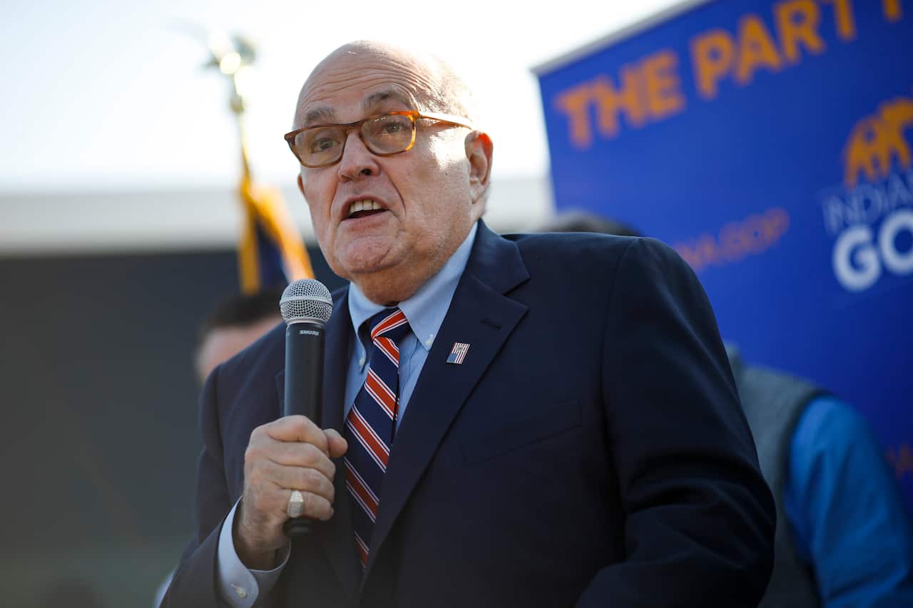 Donald Trump’s personal lawyer Rudy Giuliani has dismissed the claims.