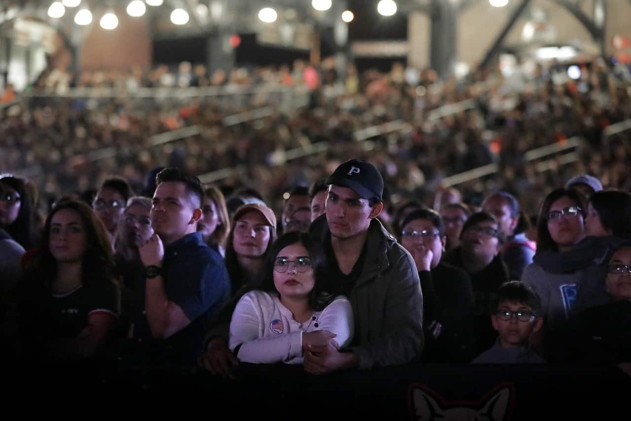The sombre mood at Beto celebrations.