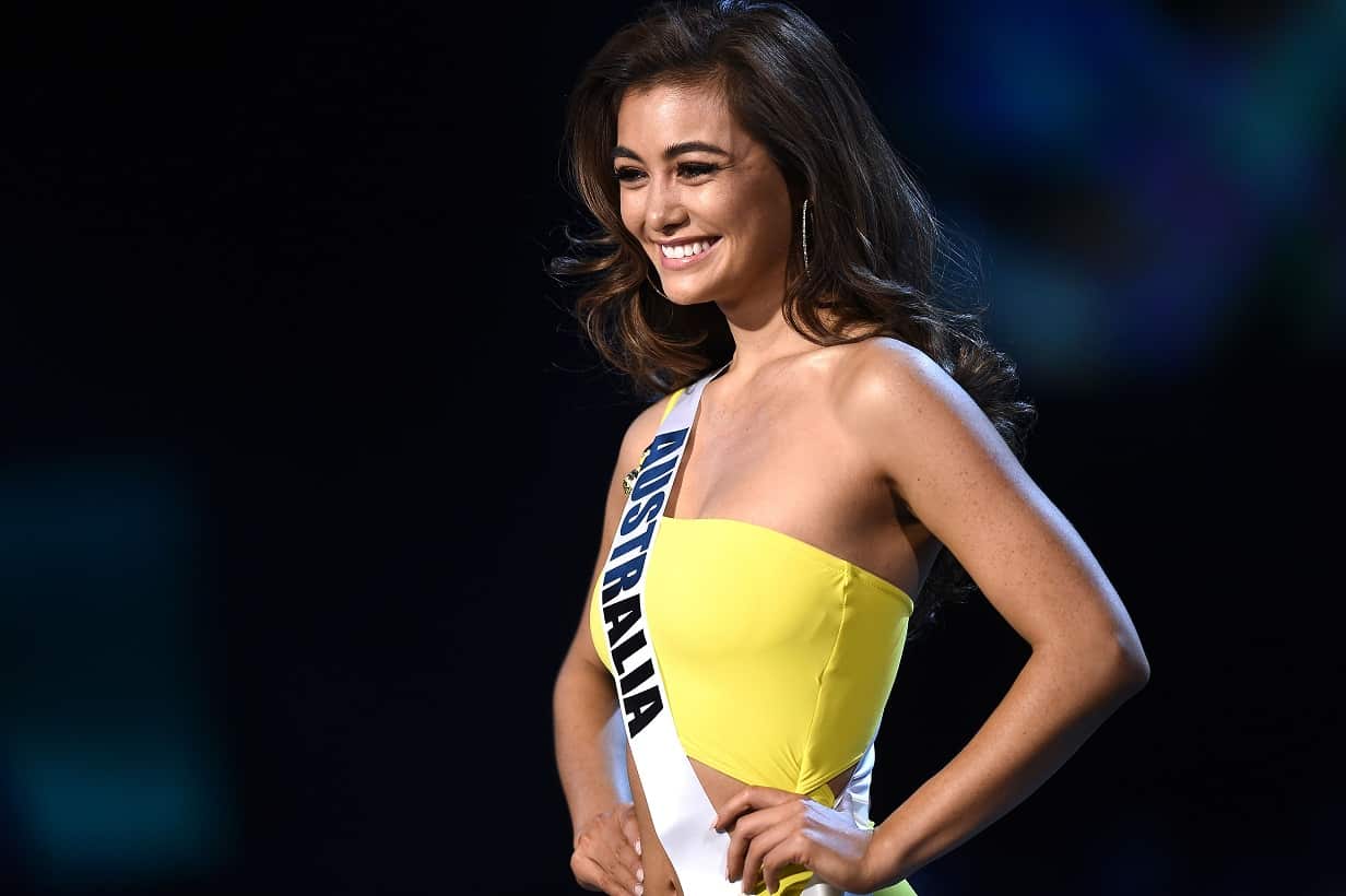 Francesca Hung was proud to represent Australia in the Miss Universe competition.