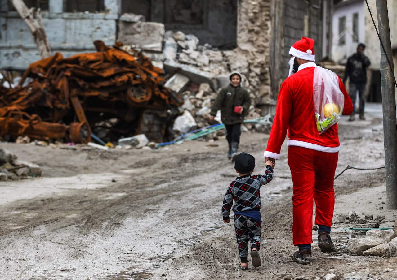 On the anniversary of the declared IS defeat, Mahdi says the next target for the government is corruption.