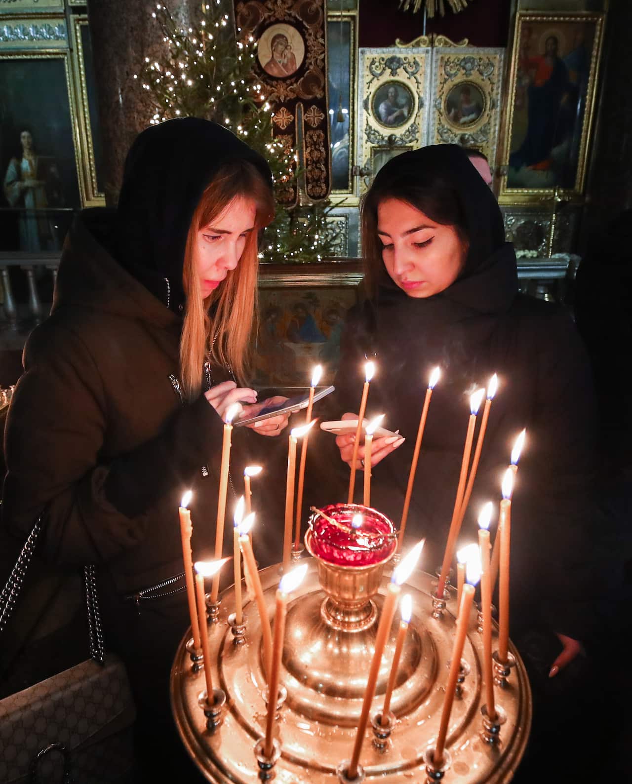 Russian Orthodox Church celebrates Christmas