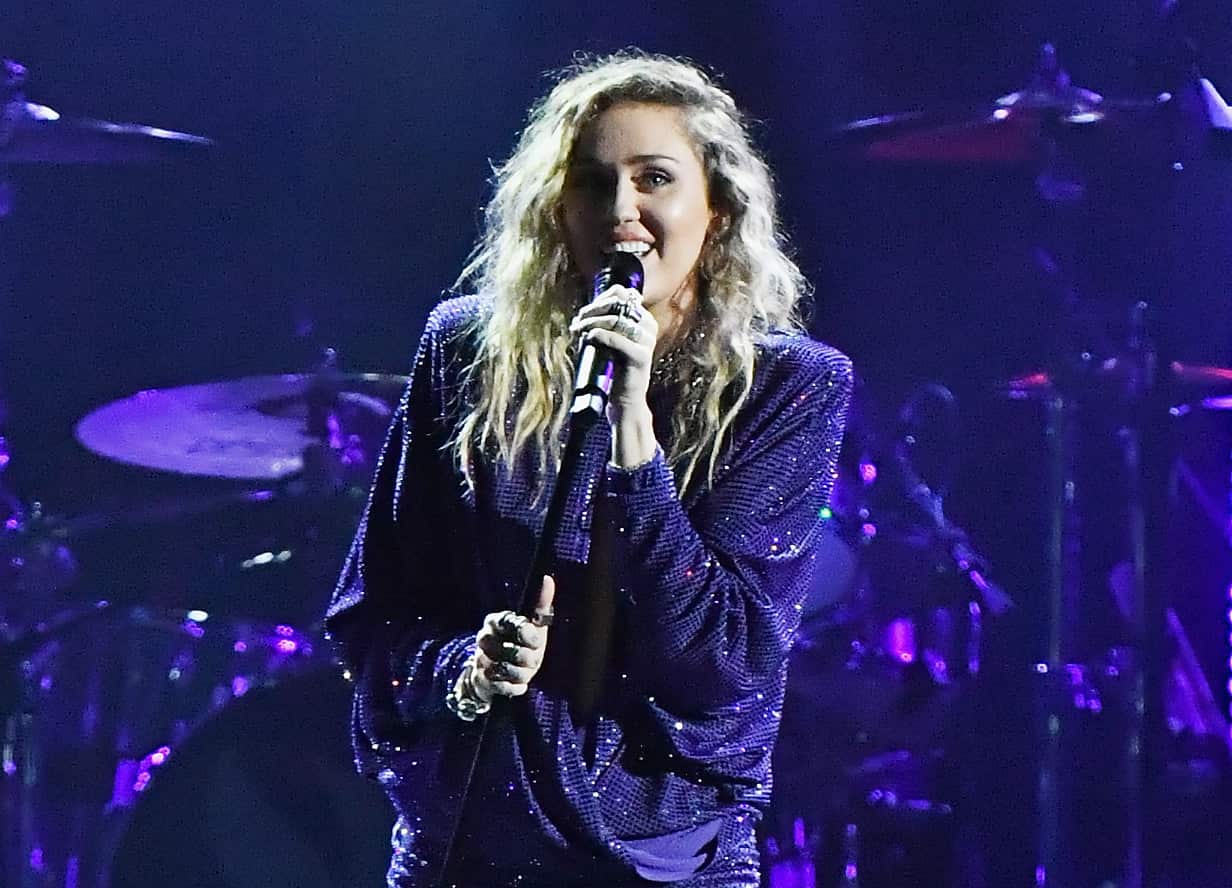 Miley Cyrus was due to perform at Albert Park's Lakeside Stadium in Melbourne.