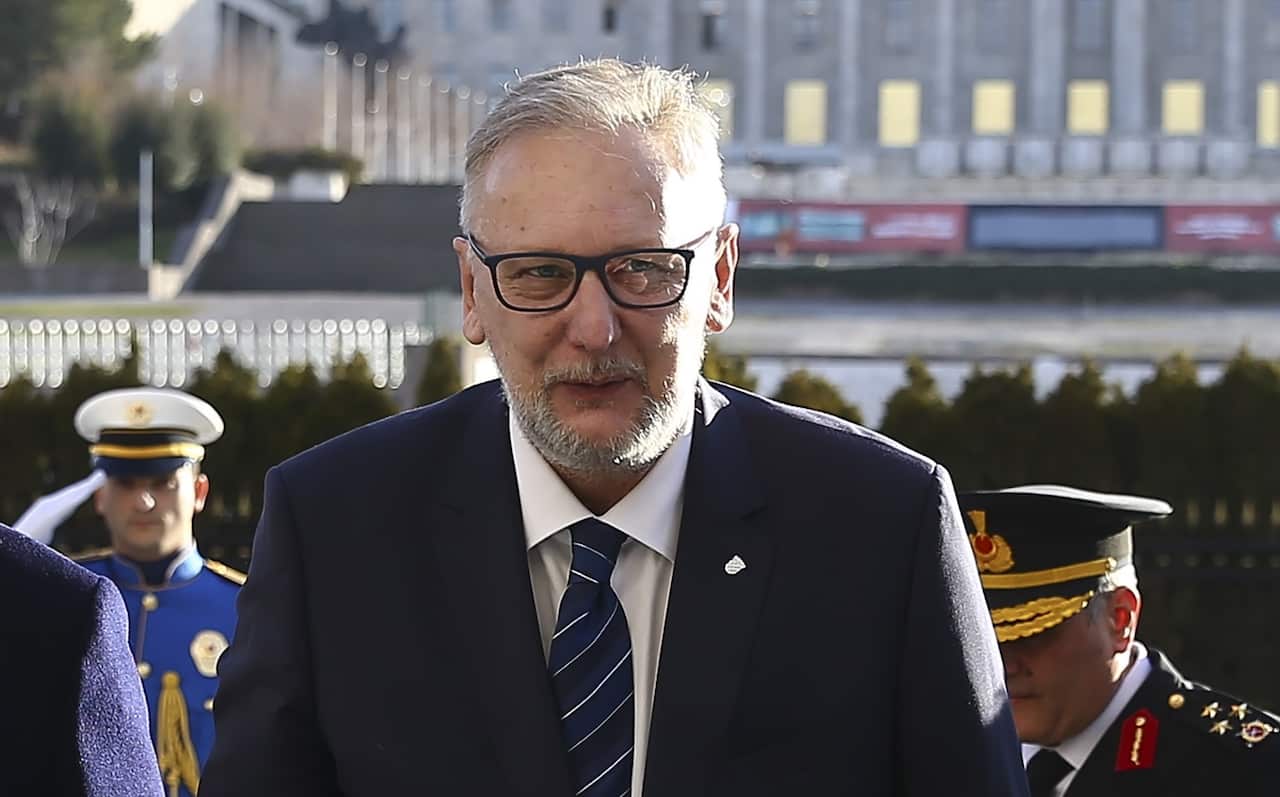 Interior Minister of Croatia Davor Bozinovic.