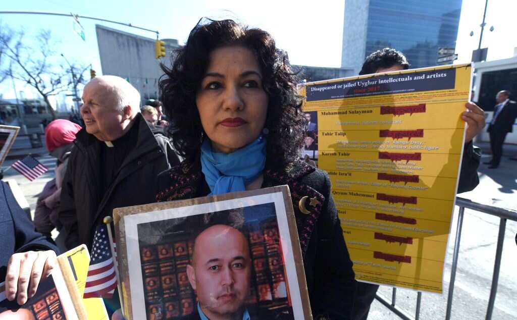 Many Uighurs have shared pictures of their missing relatives.