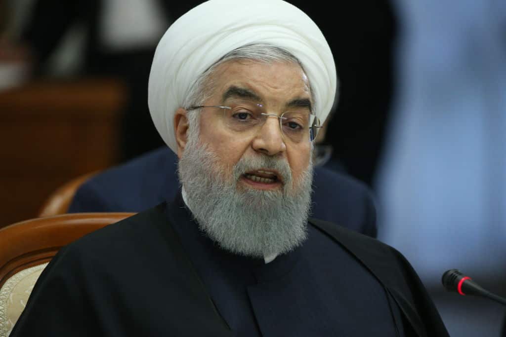 Iranian President Hassan Rouhani.