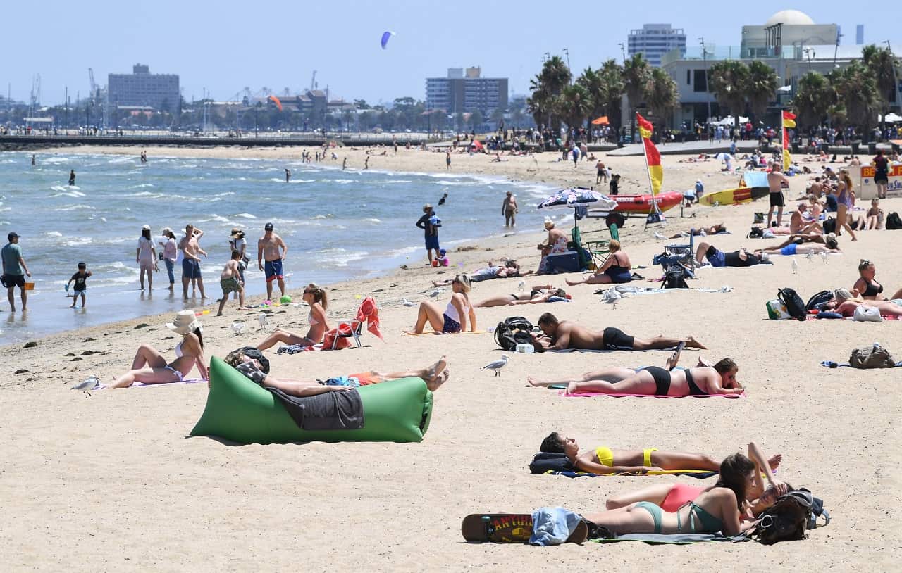 Melbourne will heat up at the end of the week.