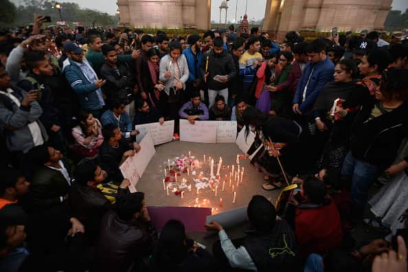 Nation Protest Against The Killing Of CRPF Personnel In The Pulwama Terror Attack