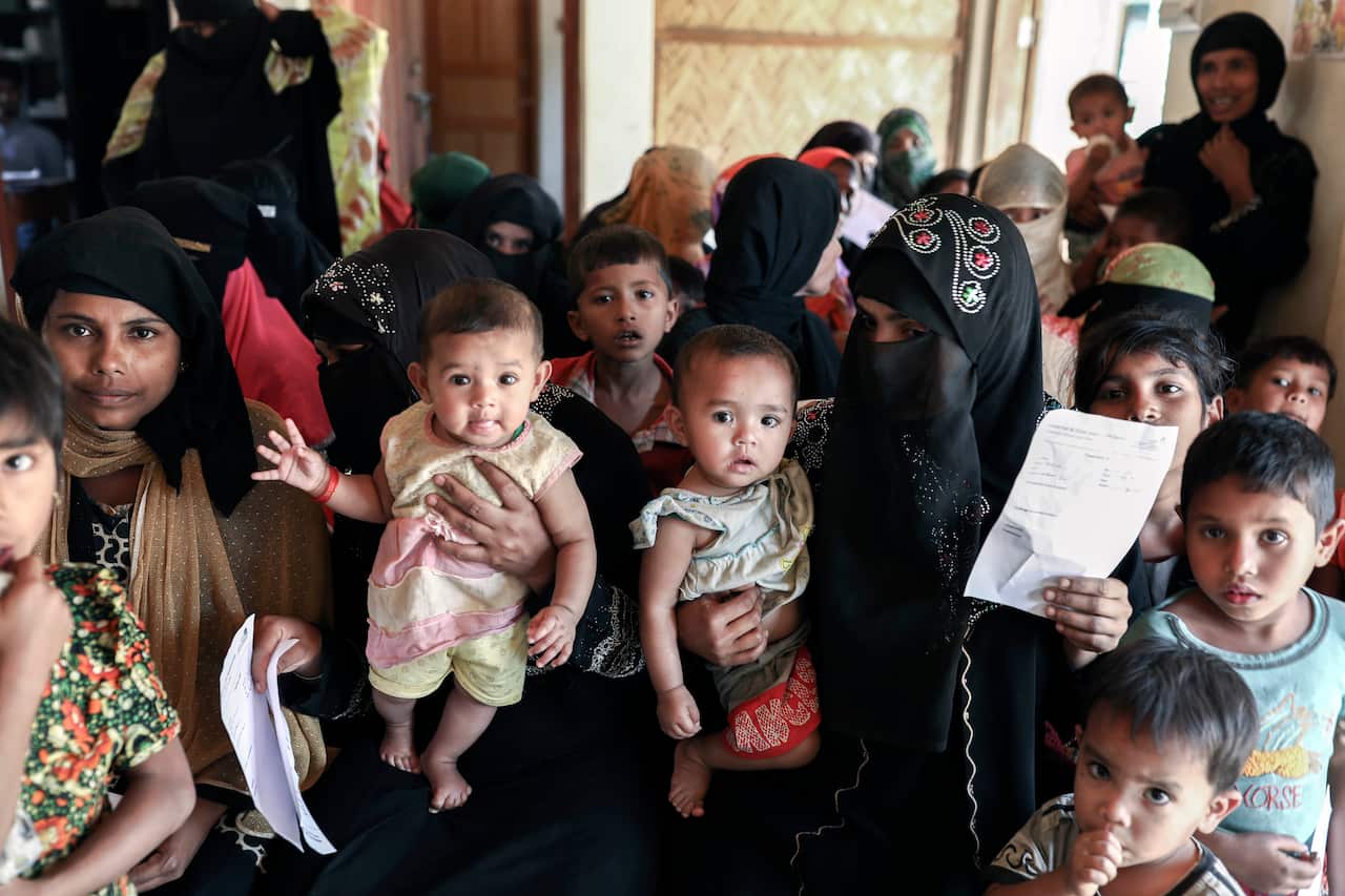 More than 730,000 Rohingya Muslims fled to Bangladesh