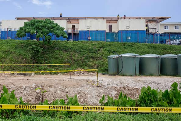The now-closed detention centre on Manus Island, PNG.