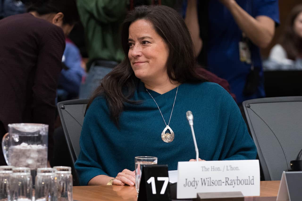 Former Canadian Justice Minister Jody Wilson-Raybould