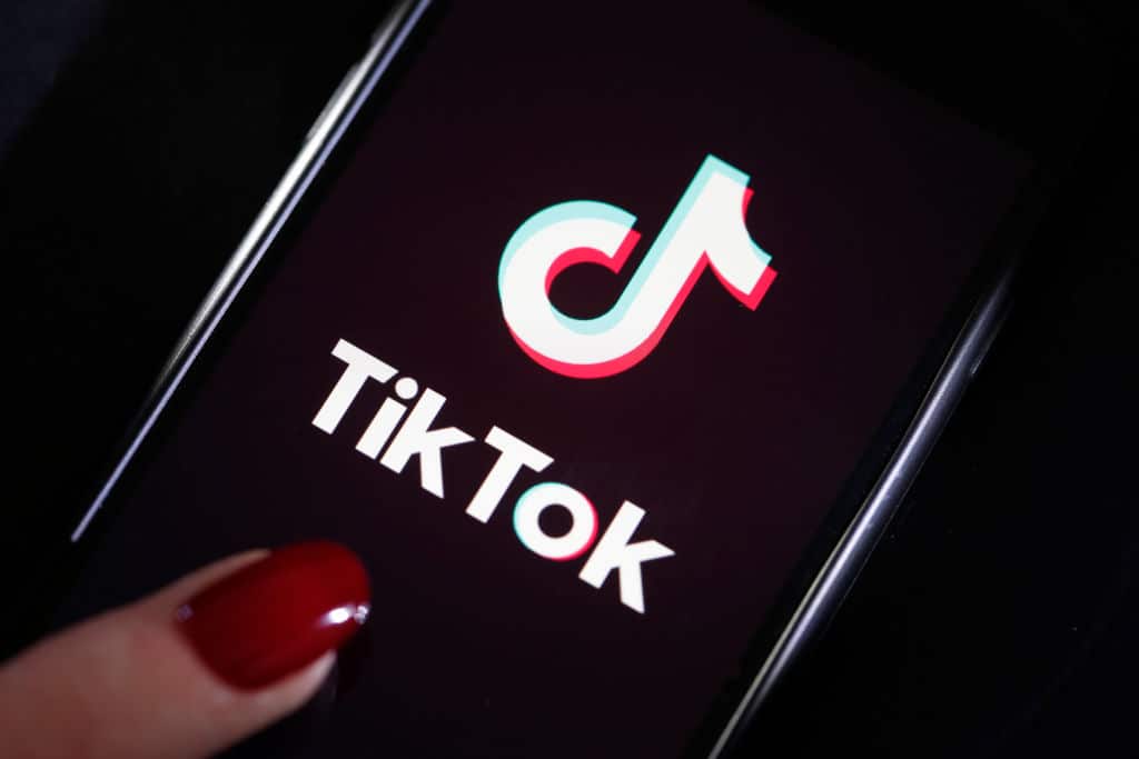 TikTok is popular with teenagers.
