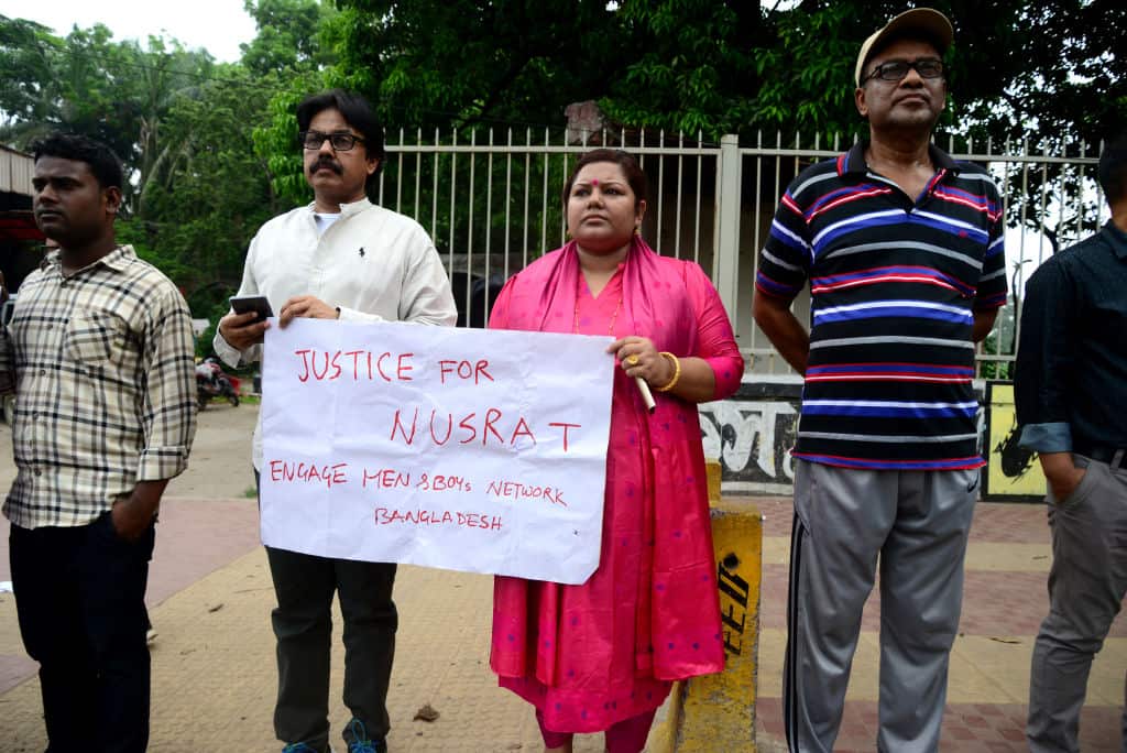 Protest In Bangladesh Demanding Justice For Nusrat Jahan Rafi