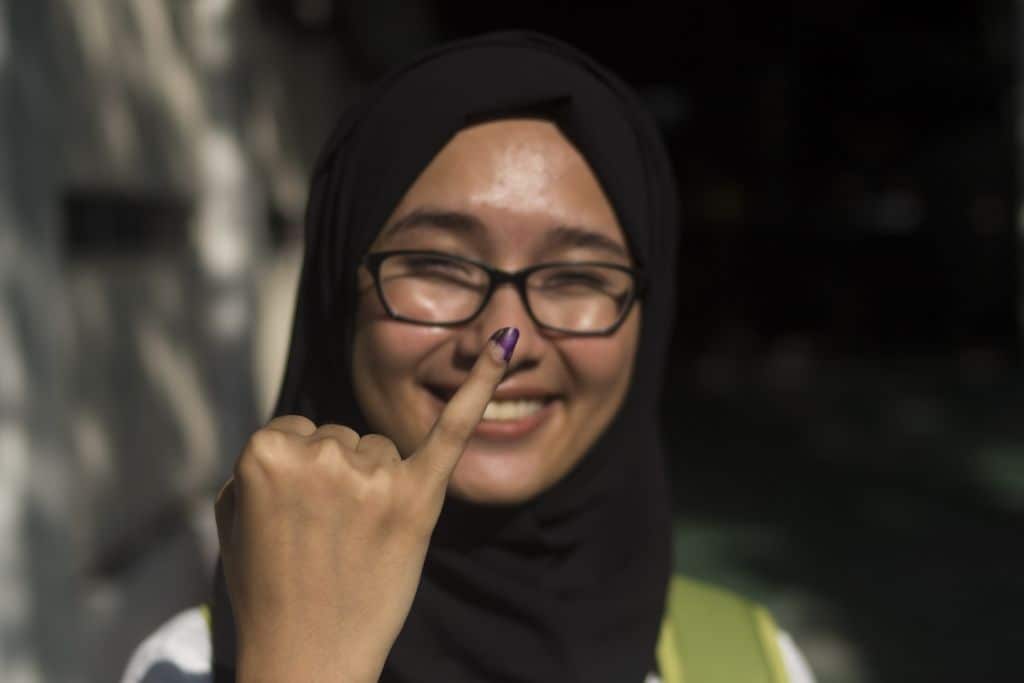 Indonesians Voting In Malaysia