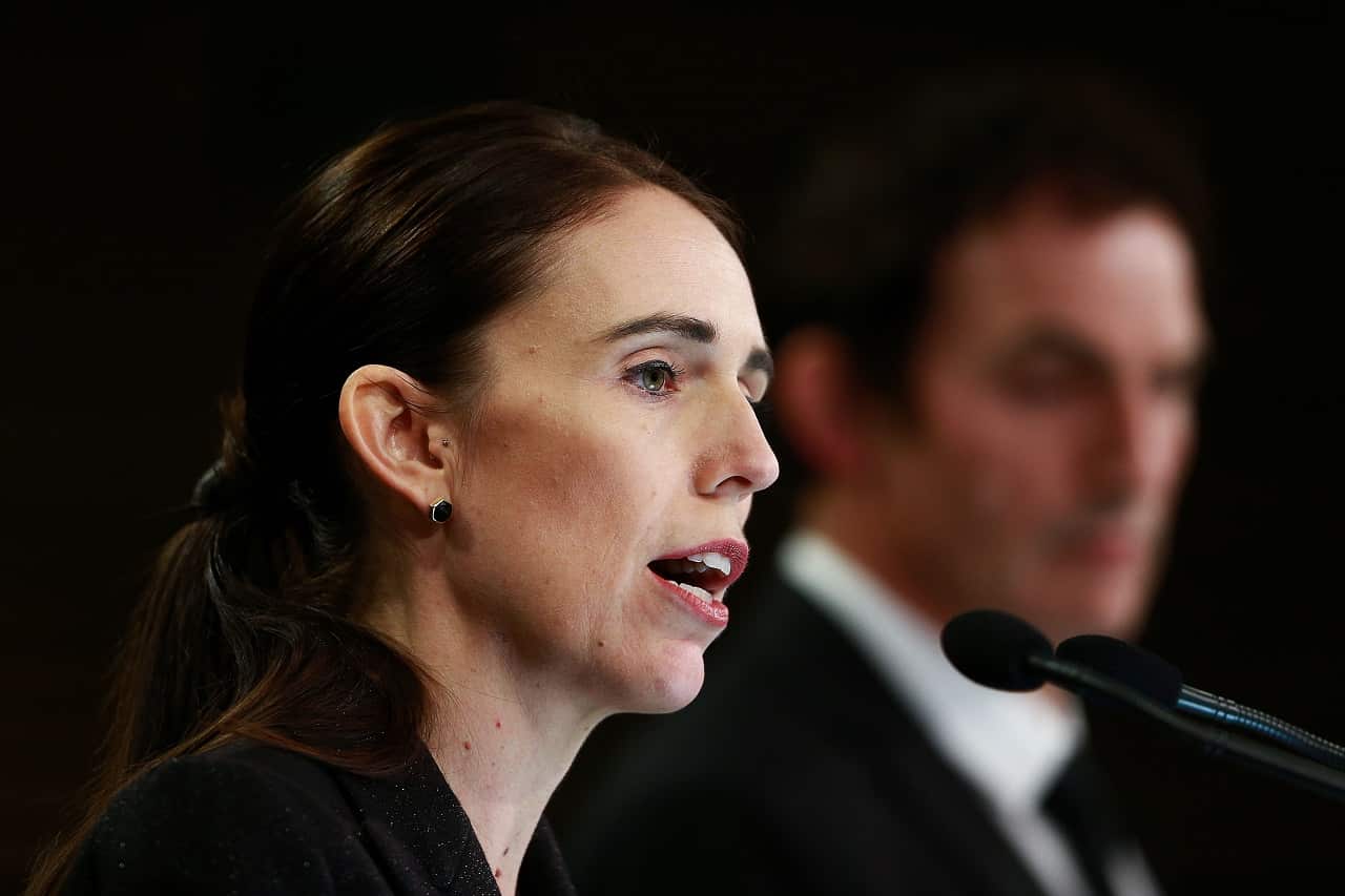 Prime Minister Jacinda Ardern addresses the media on Thursday.