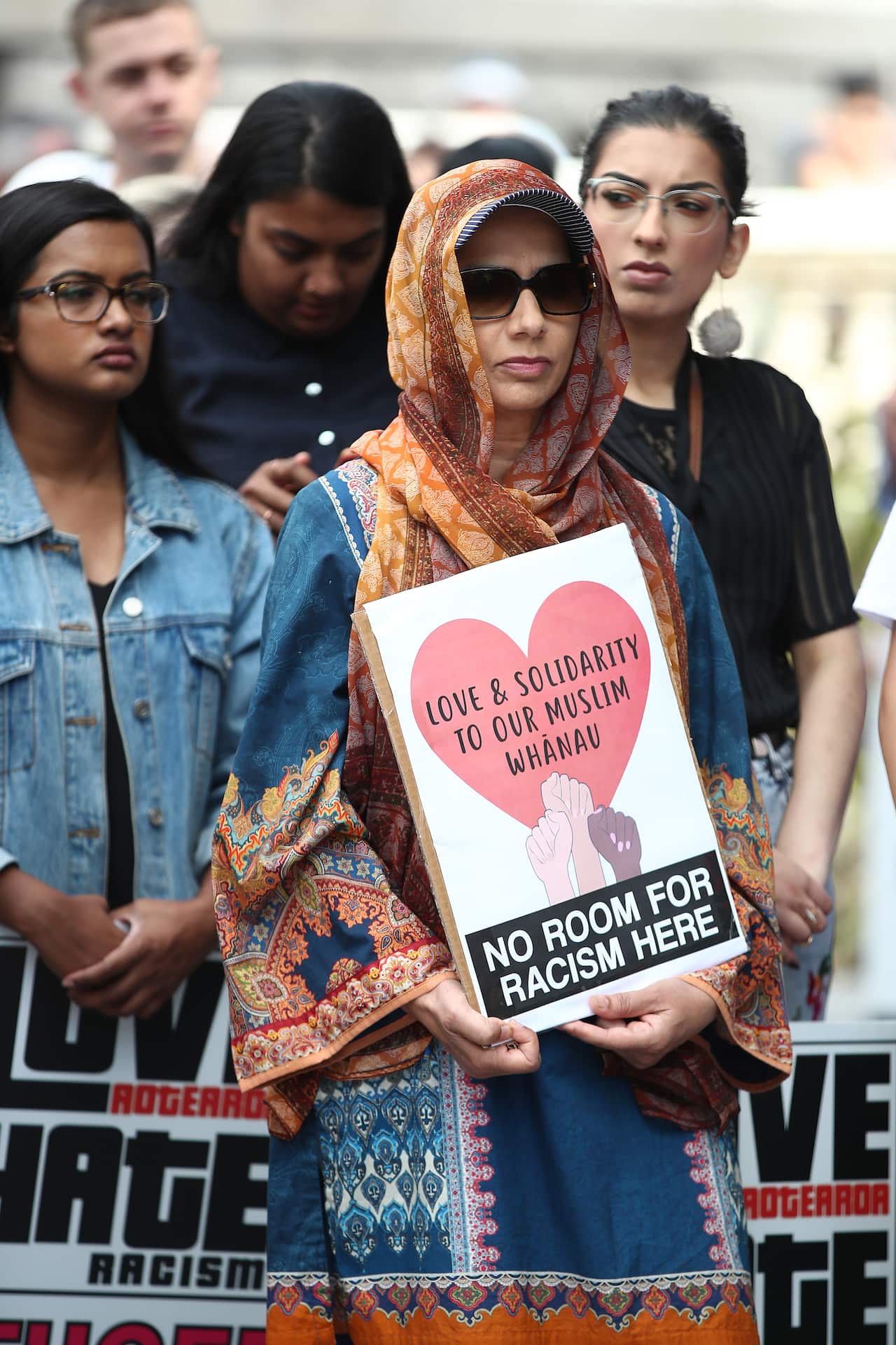 Anti-Racists Rally Against Racism And Islamaphobia