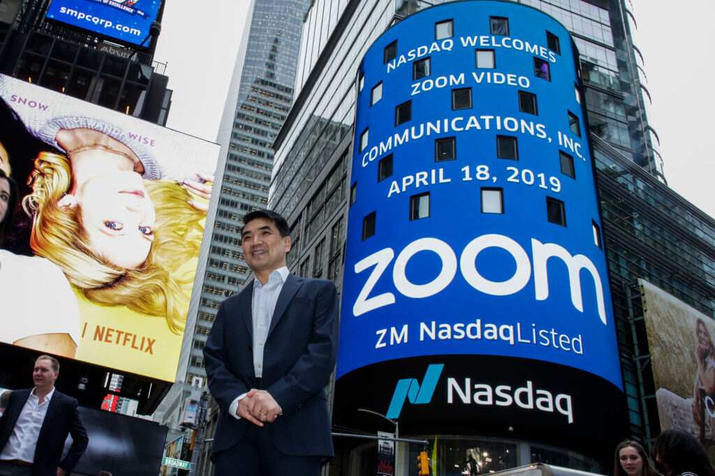 CEO of Zoom, Eric Yuan.