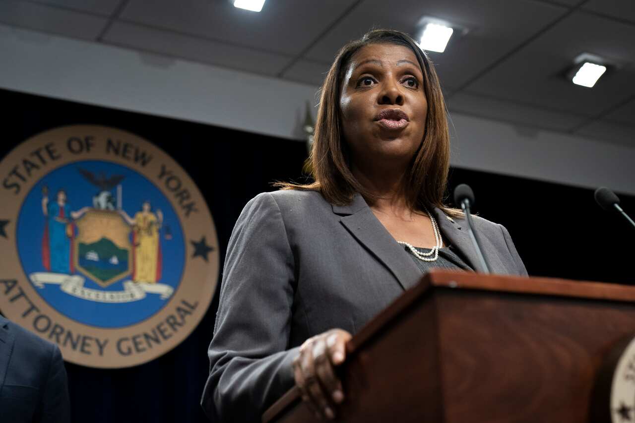 New York Attorney General Letitia James.