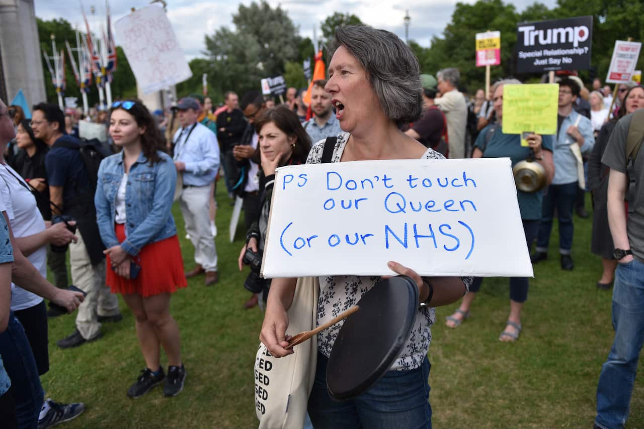 U.S. President Trump's State Visit To UK - Day One