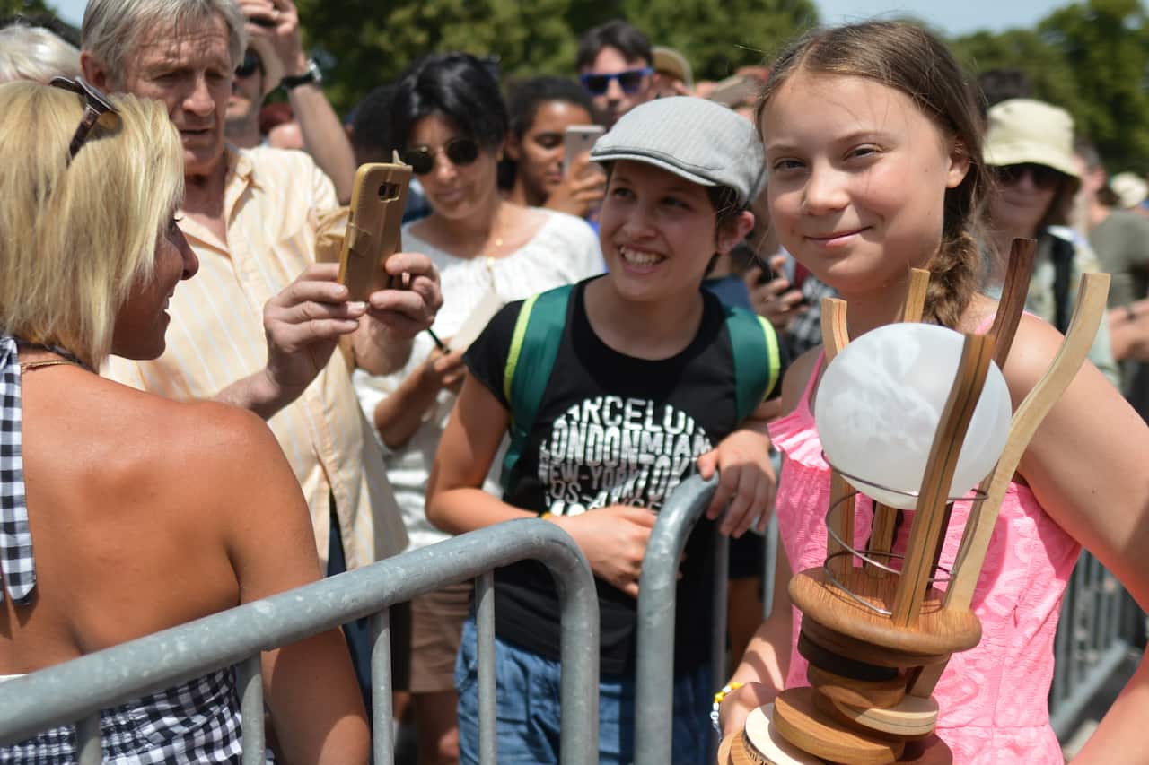 At just 16 years old, Greta Thunberg started an international youth movement against climate change.
