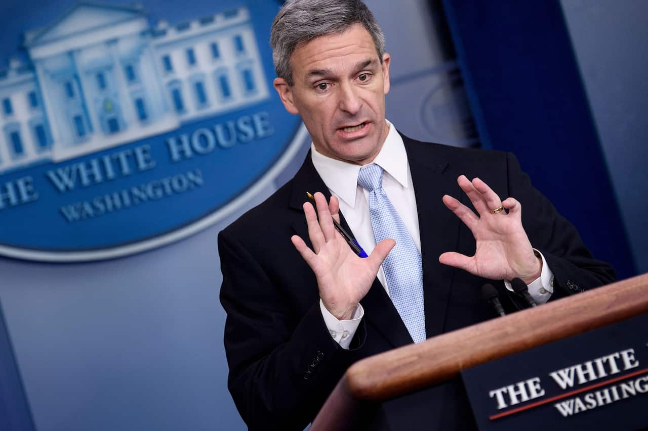 Acting Director of the US Citizenship and Immigration Services Ken Cuccinelli.