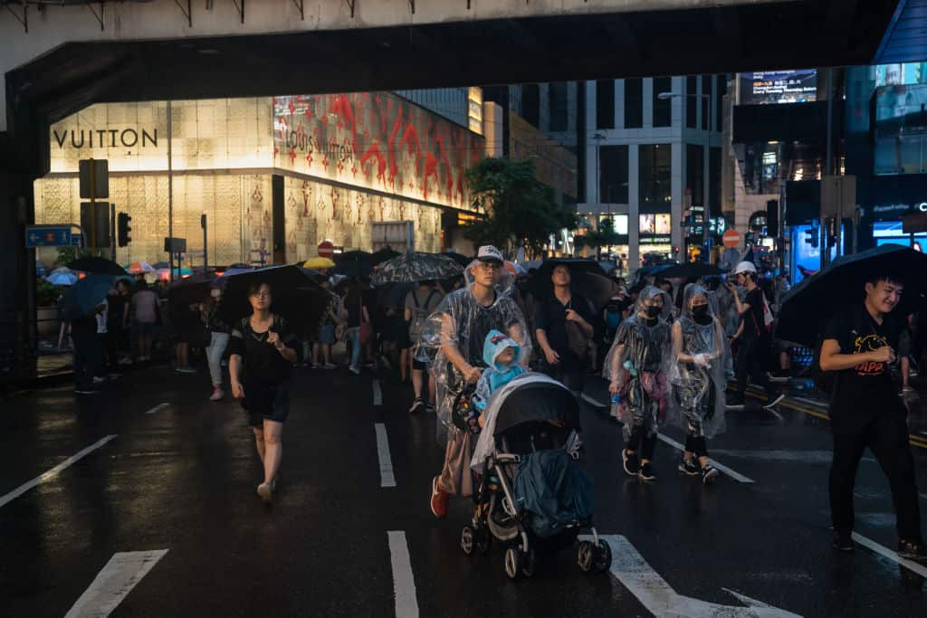 Protesters took to the streets once again over the weekend. 