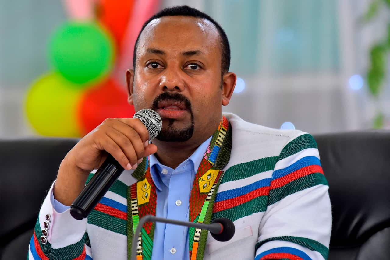 Ethiopian Prime Minister Abiy Ahmed.