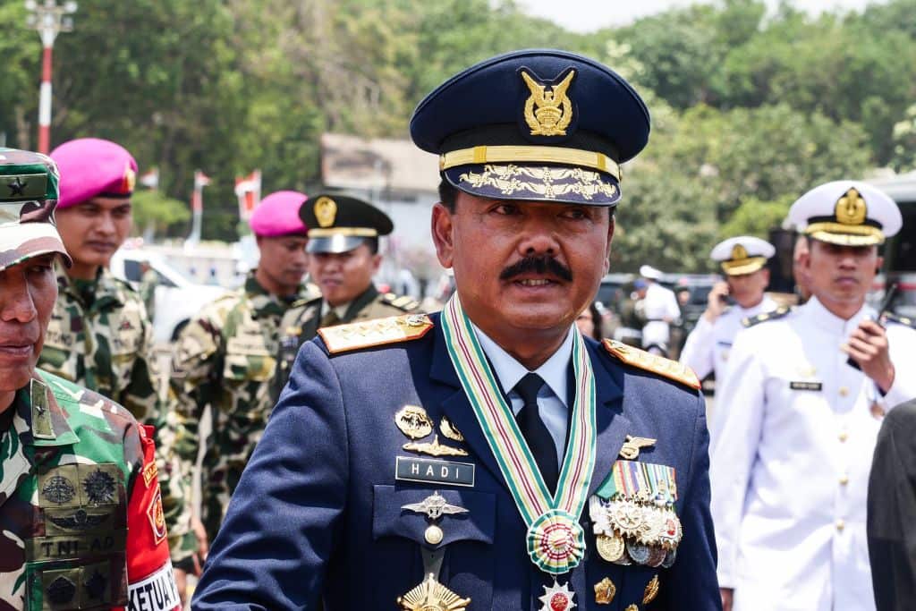 Commander of the Indonesian National Armed Forces, Hadi Tjahjanto