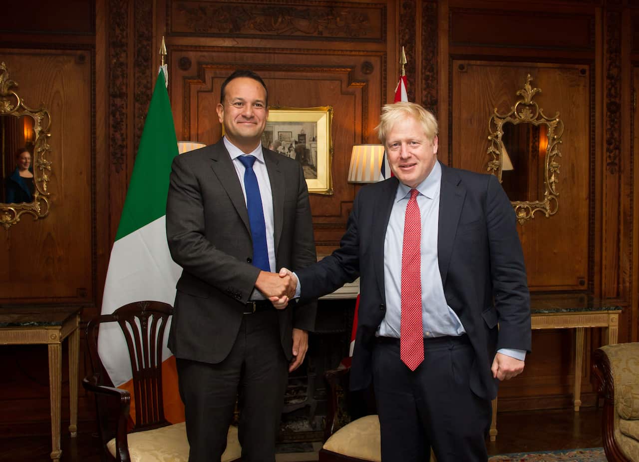 Boris Johnson Meets Irish Taoiseach To Discuss Brexit Deal
