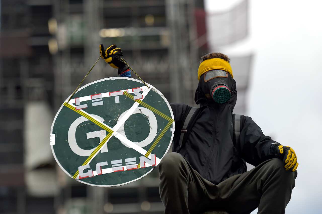 Extinction Rebellion Climate Change Action In London