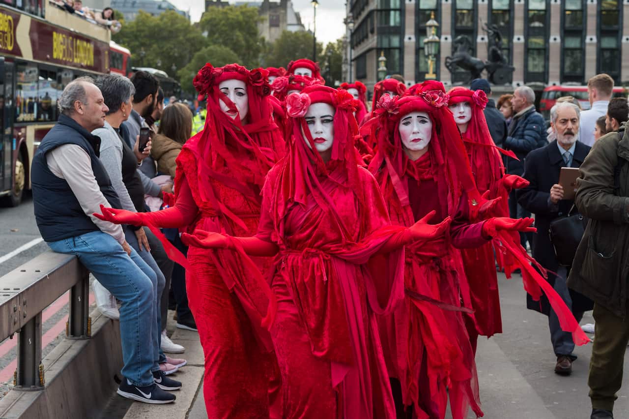 Extinction Rebellion Pirate Ship Stunt On The Thames