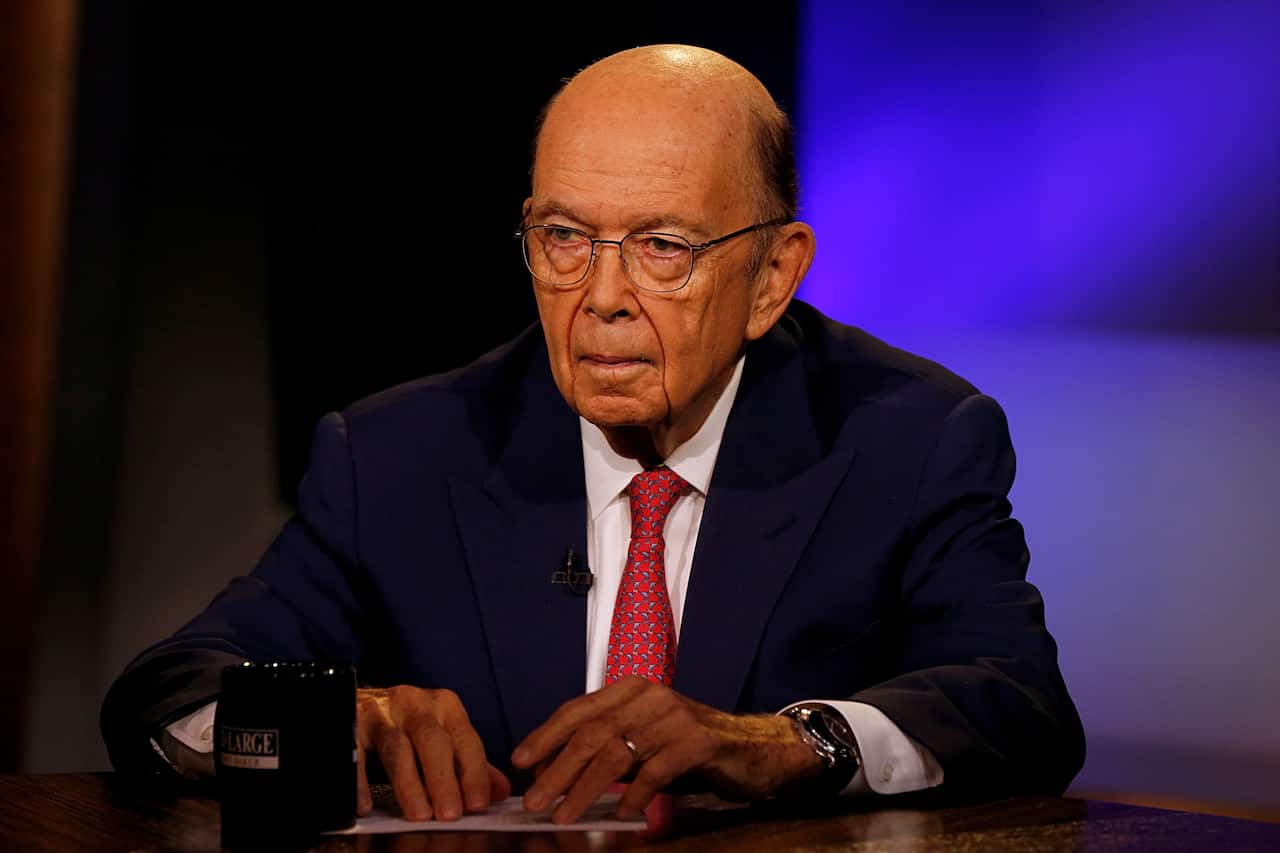 US Secretary of Commerce Wilbur Ross.