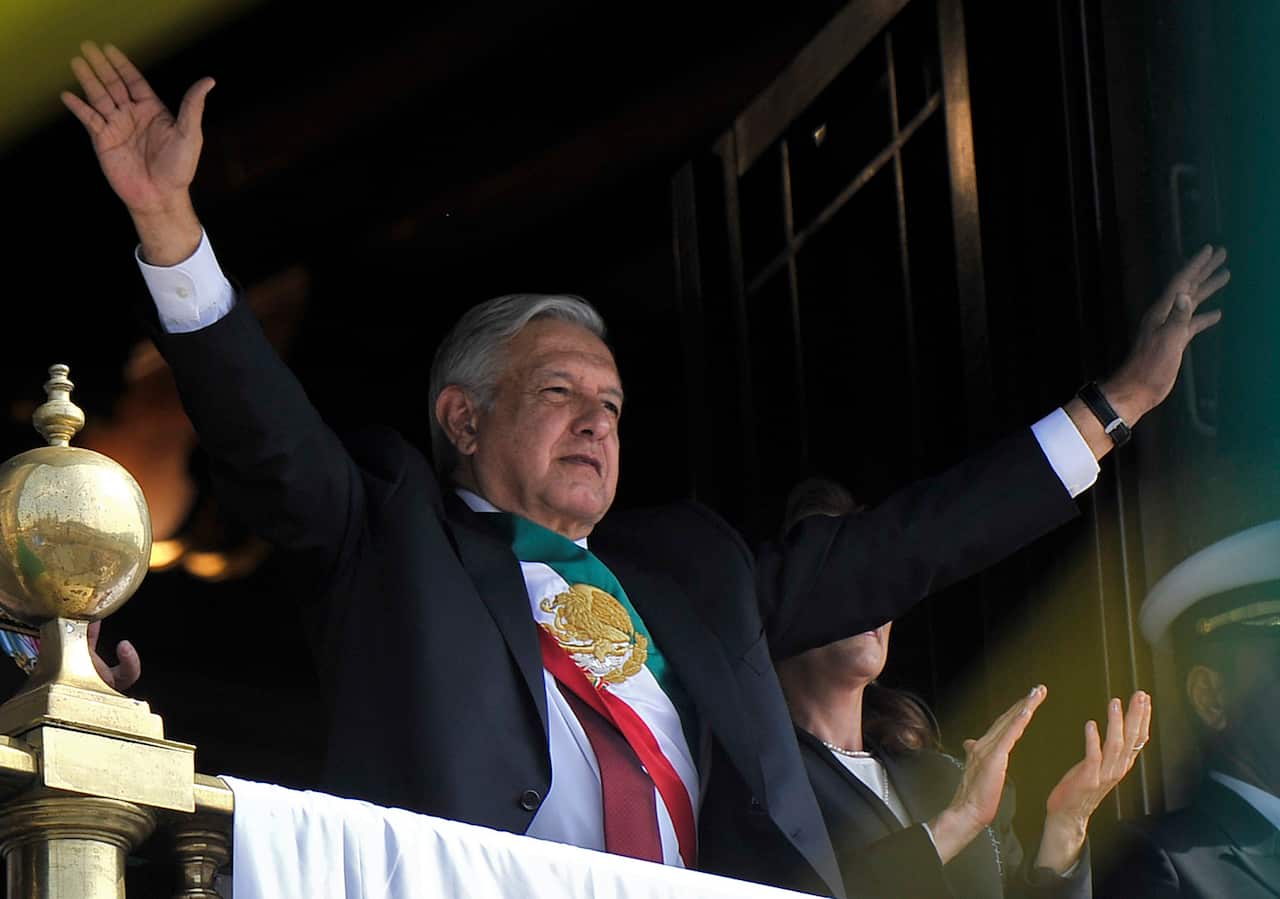 Mexican President Andres Manuel Lopez Obrador.