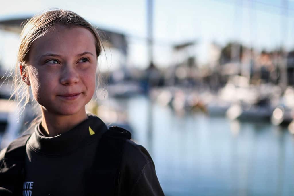 Swedish climate activist Greta Thunberg.