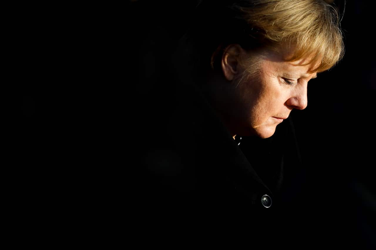 German Chancellor Angela Merkel visits the former Nazi death camp of Auschwitz.