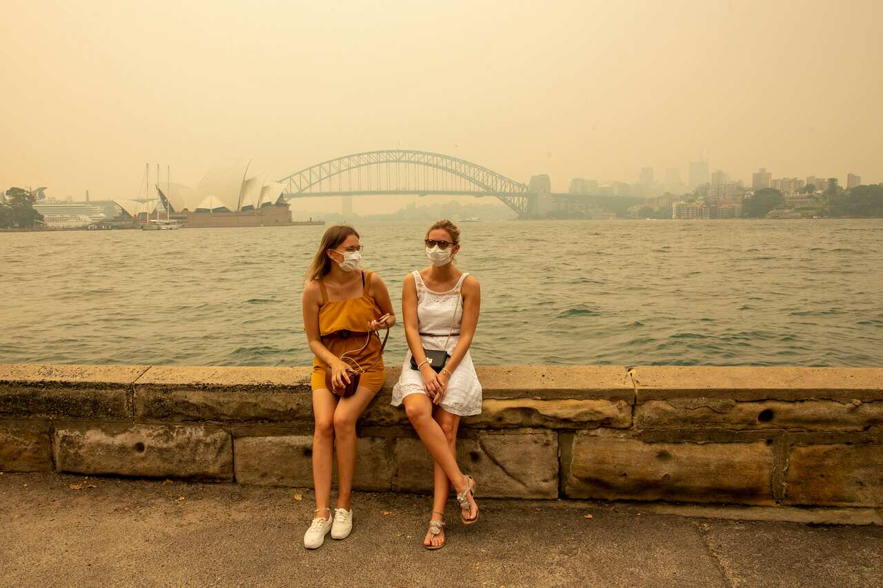Sydney has choked through weeks of haze and bushfire smoke. 
