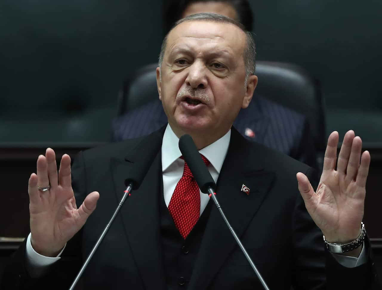 President of Turkey Recep Tayyip Erdogan on Wednesday.