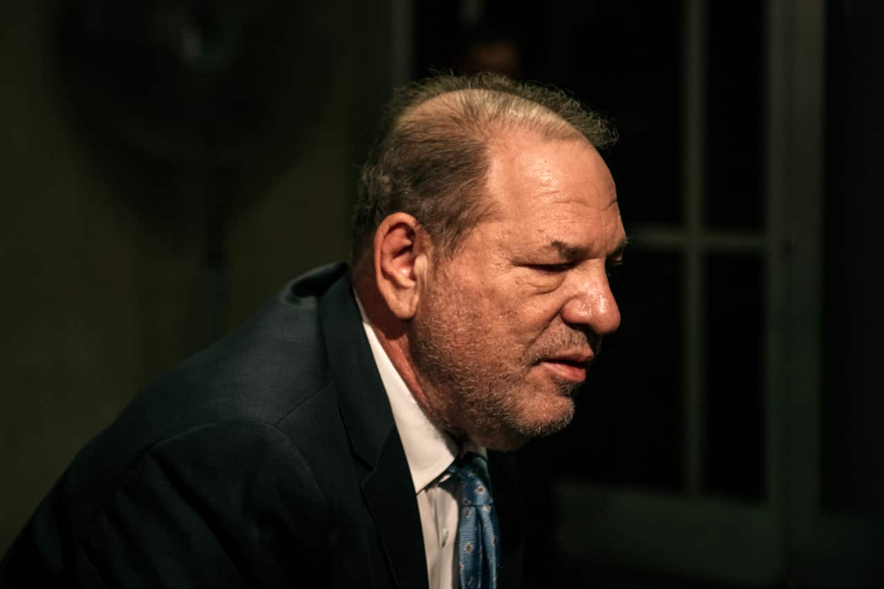 Former Hollywood producer Harvey Weinstein.