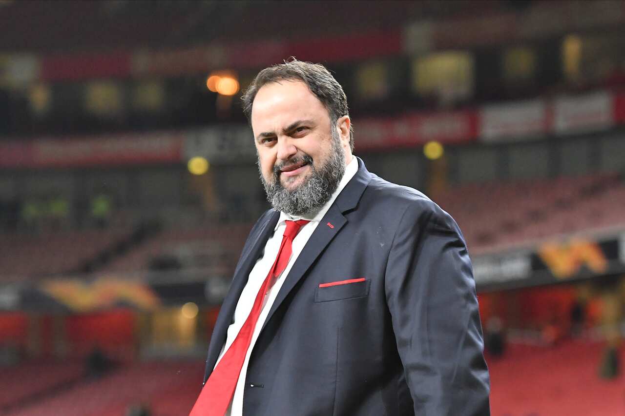 Olympiacos owner Evangelos Marinakis.