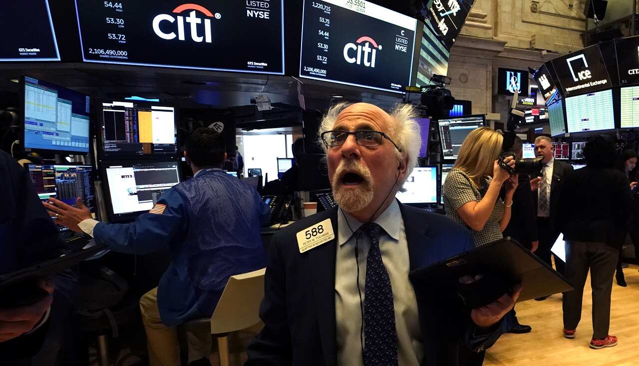 The New York Stock Exchange on Monday.