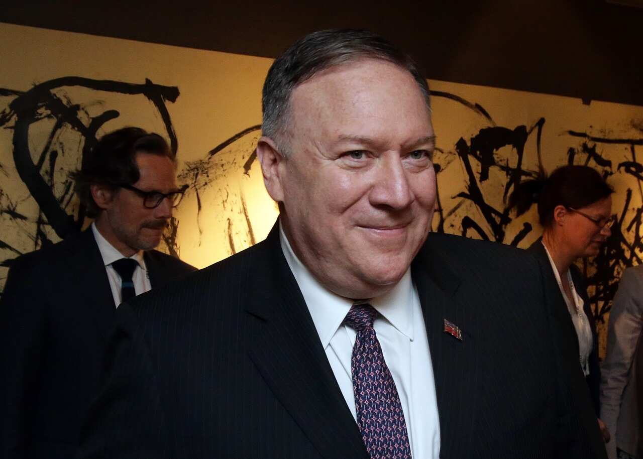 Mike Pompeo at the 2020 Munich Security Conference.
