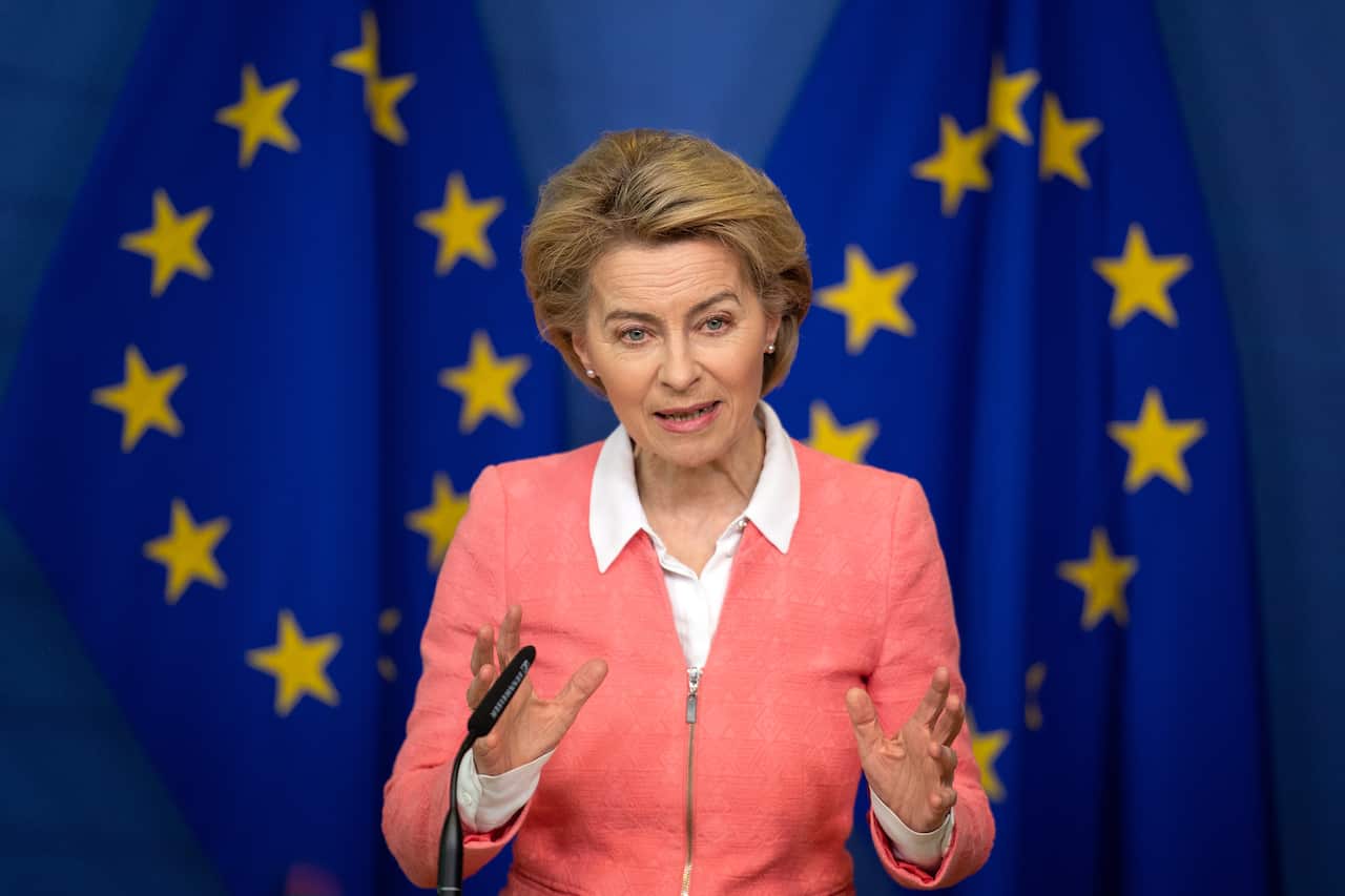 President of the European Commission Ursula von der Leyen.