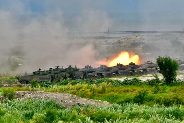 The five-day military drills aimed to test how the armed forces would repel an invasion from China, which has vowed to bring Taiwan back into the fold.