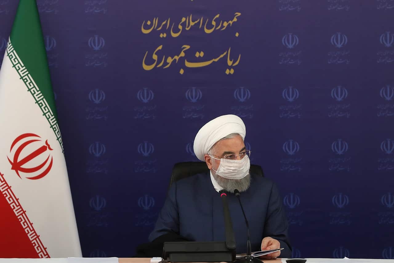 Iranian President Hassan Rouhani on Saturday.
