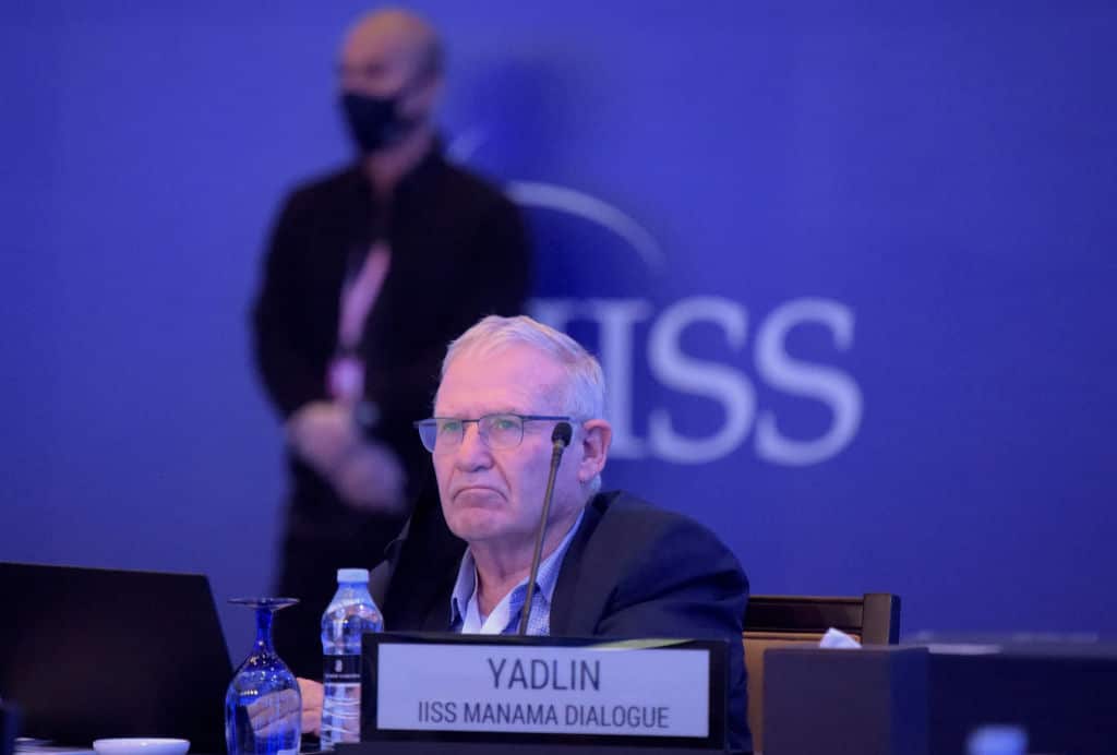 Retired Israeli general and Executive Director of Tel Aviv University's Institute for National Security Studies (INSS) Amos Yadlin 