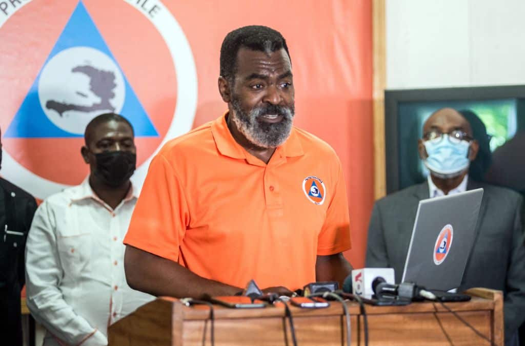 Director General of Civil Protection Jerry Chandler