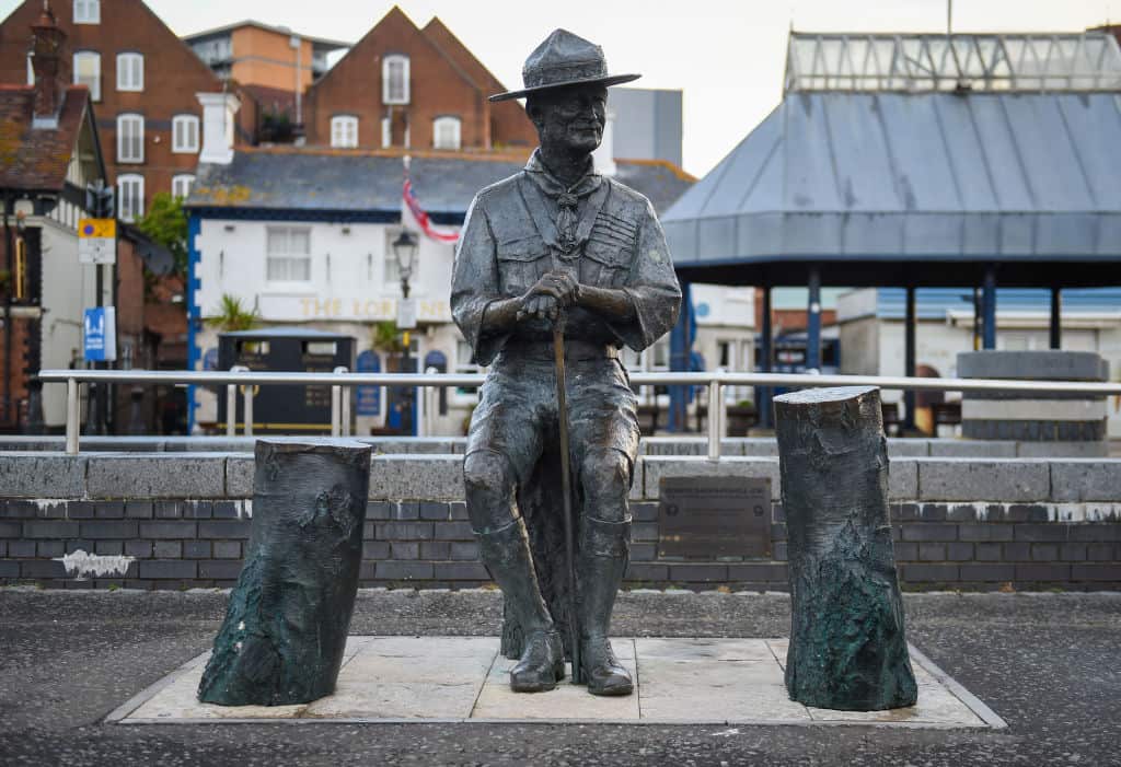Baden-Powell Statue Removed From Poole Quay